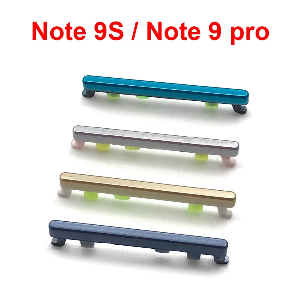 10Pcs, Power Button Volume Side Button Key For Redmi Note 7 8 9 9S 10 10s 11 12 13 Pro 4G 5G Replacement Parts