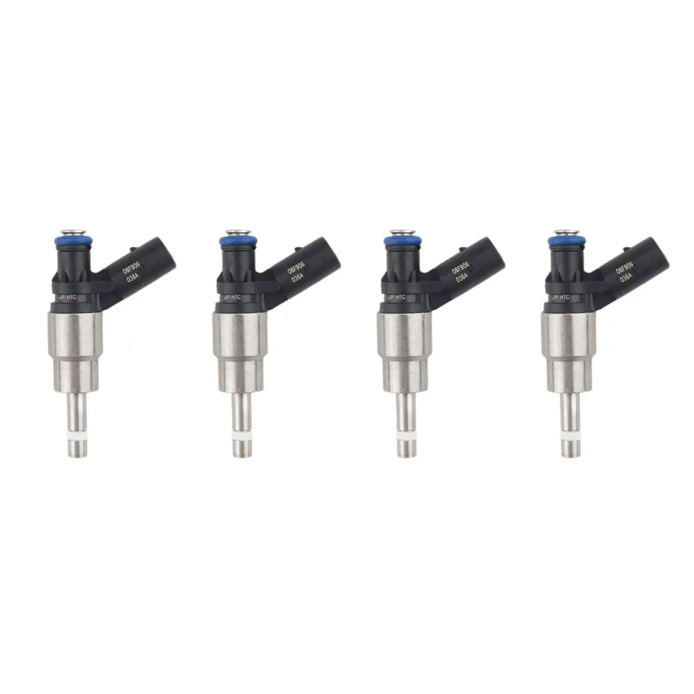 

4Pcs Fuel Injector For Audi A3 A4 TT VW Passat GOLF TFSI 2.0L 06F906036A 06F906036F 06D133036D 0261500020