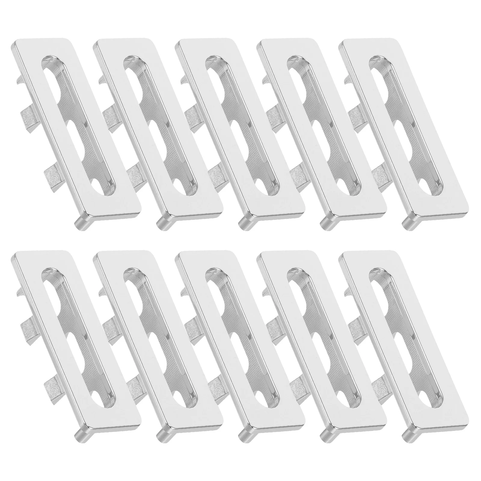 

10Pcs Basin Overflow Covers Plastic Sink Hole Lid Easy Clean Maintenance Modern Classic Washbasin Decorative Rings