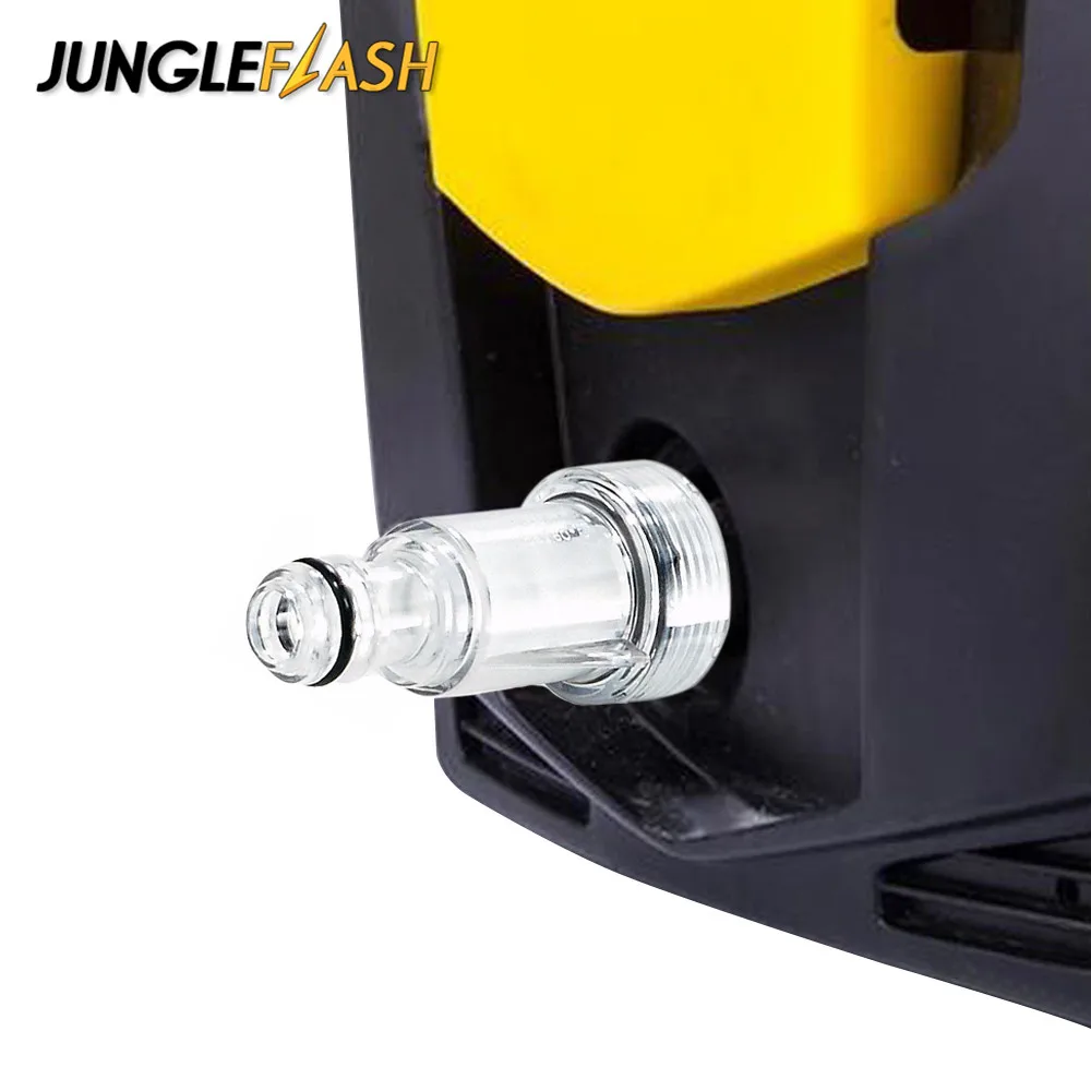 JUNGLEFLASH High Pressure Washers Car Washer Car Washing Machine Water Filter Connection G3/4 For Karcher BOSCHE Michelin AR B&D