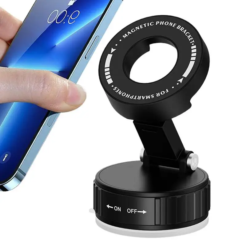 

Magnetic Phone Holder For Car Dashboard Phone Mount Bracket Foldable Smartphone Cradle For Vehicles Auto Dashboard Cellphone
