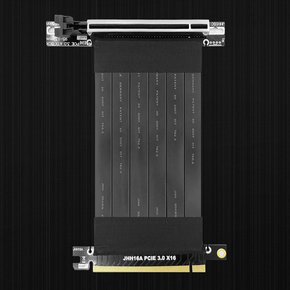 PcieEriser-コンピューターグラフィックスカード用ケーブル,90度,3.0x16,pci Express