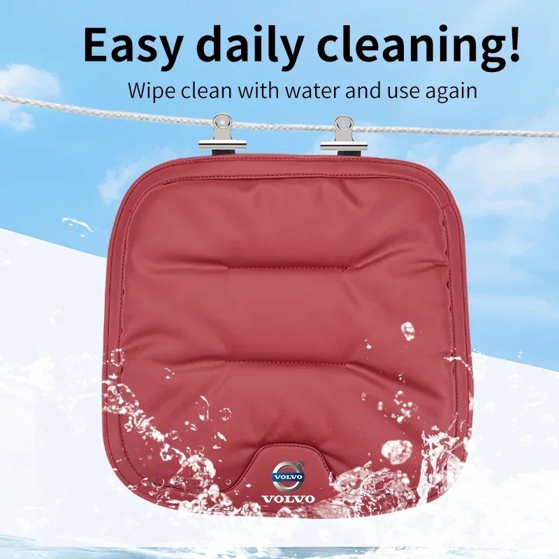 

Car Front Rear Seat Cover Velour Leather Cushion Backrest Protective Mat For Volvo C30 C70 S60 S80 S90 T6 V50 V70 V90 XC70 XC90