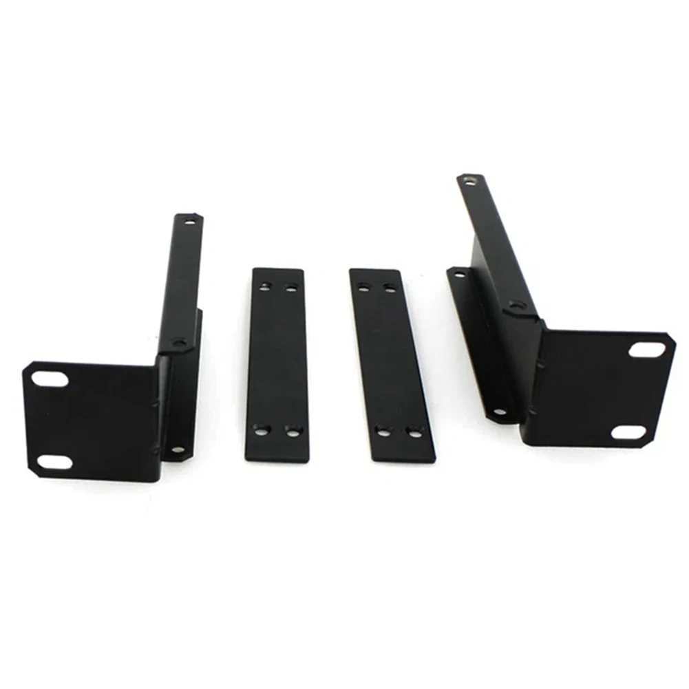 1 Pcs Rack Mounting Bracket Metal Frame For SLX4 Metal Black Wireless Receiver Wireless Microphone Audio Accessories