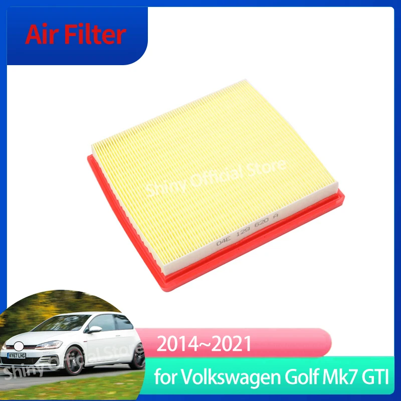 Air Filter For Volkswagen VW Golf Mk7 7 GTI Variant R32 Rabbit 2014 2015 2016 2017 2018 2019 2020 2021 04E129620A Car Part Tools