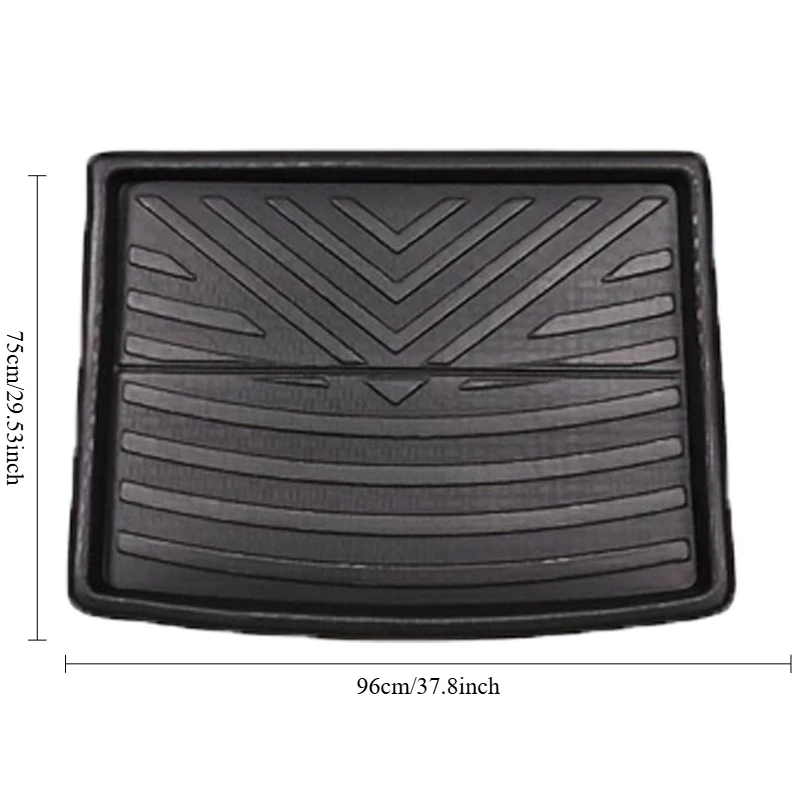 Für Jeep Renegade 14-19 Kofferraummatte Hintere Bodenwanne Kofferraumauskleidung Teppich Laderaummatte Schmutzschutz-Styling – Detail 2
