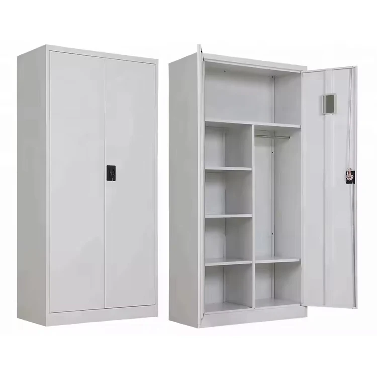 أثاث المنزل خزانة الصلب بالجملة خزانة معدنية خزائن غرفة النوم لتنظيم الملابس