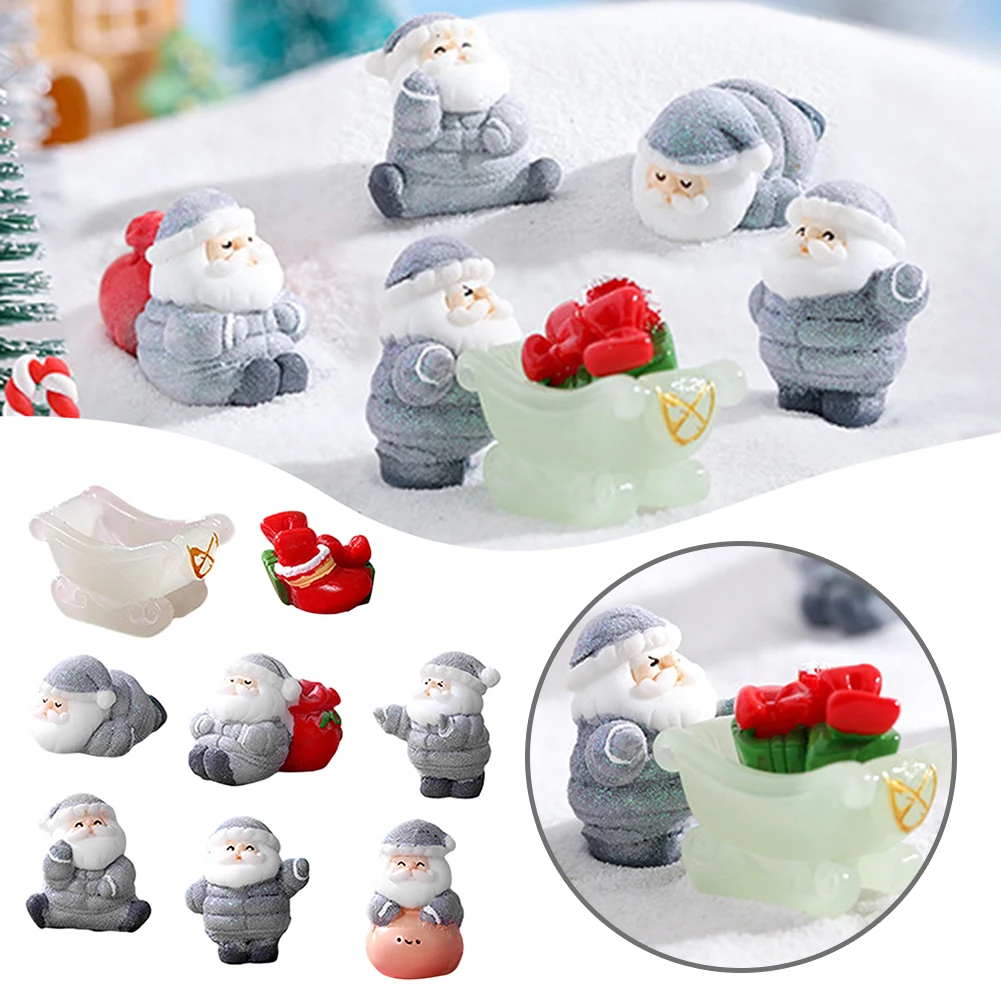 

Стильные изящные настольные украшения «Санта Клауса» для использования в помещении