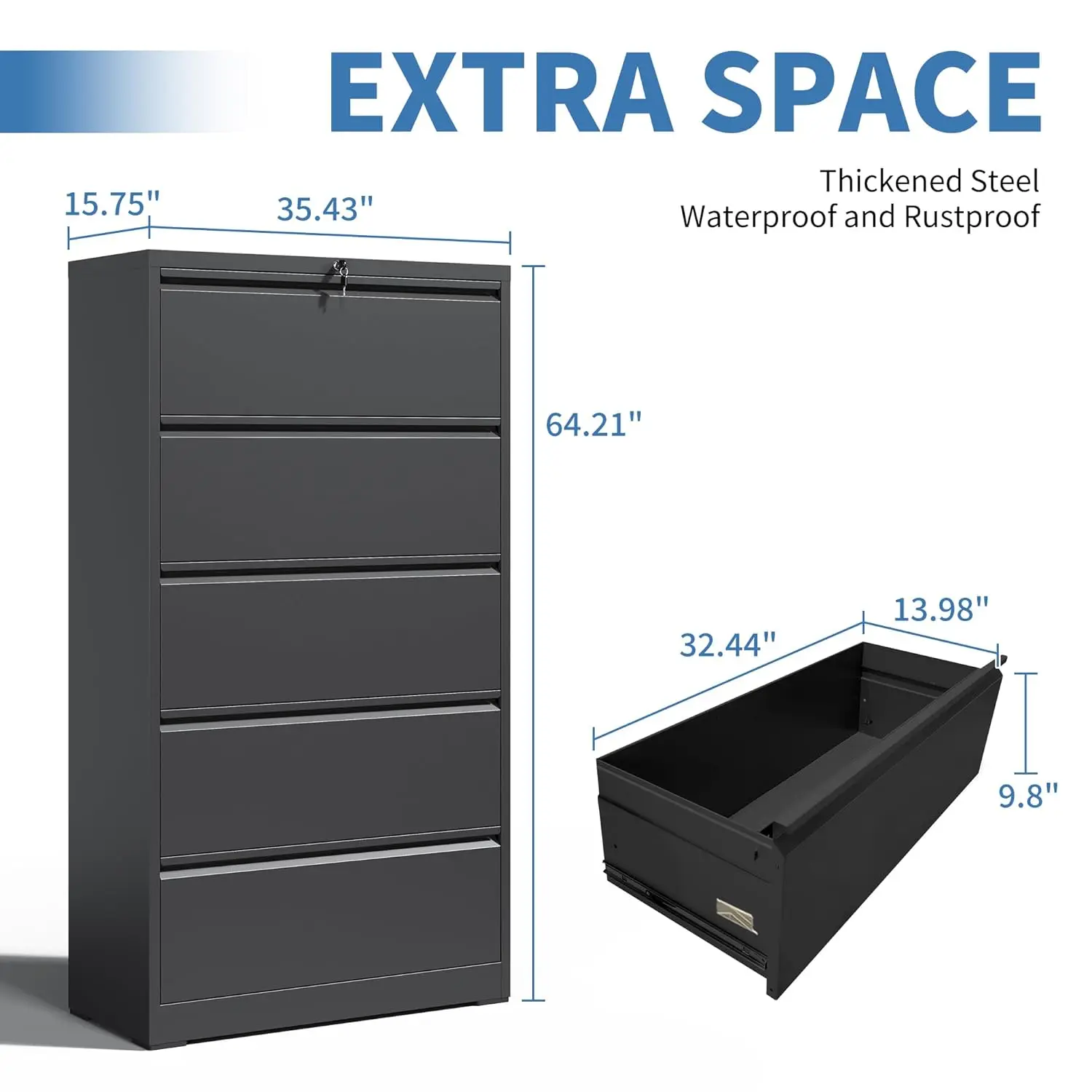 Thumbnail 3 - #19 Best Metal Filing Cabinets to Buy In 2026