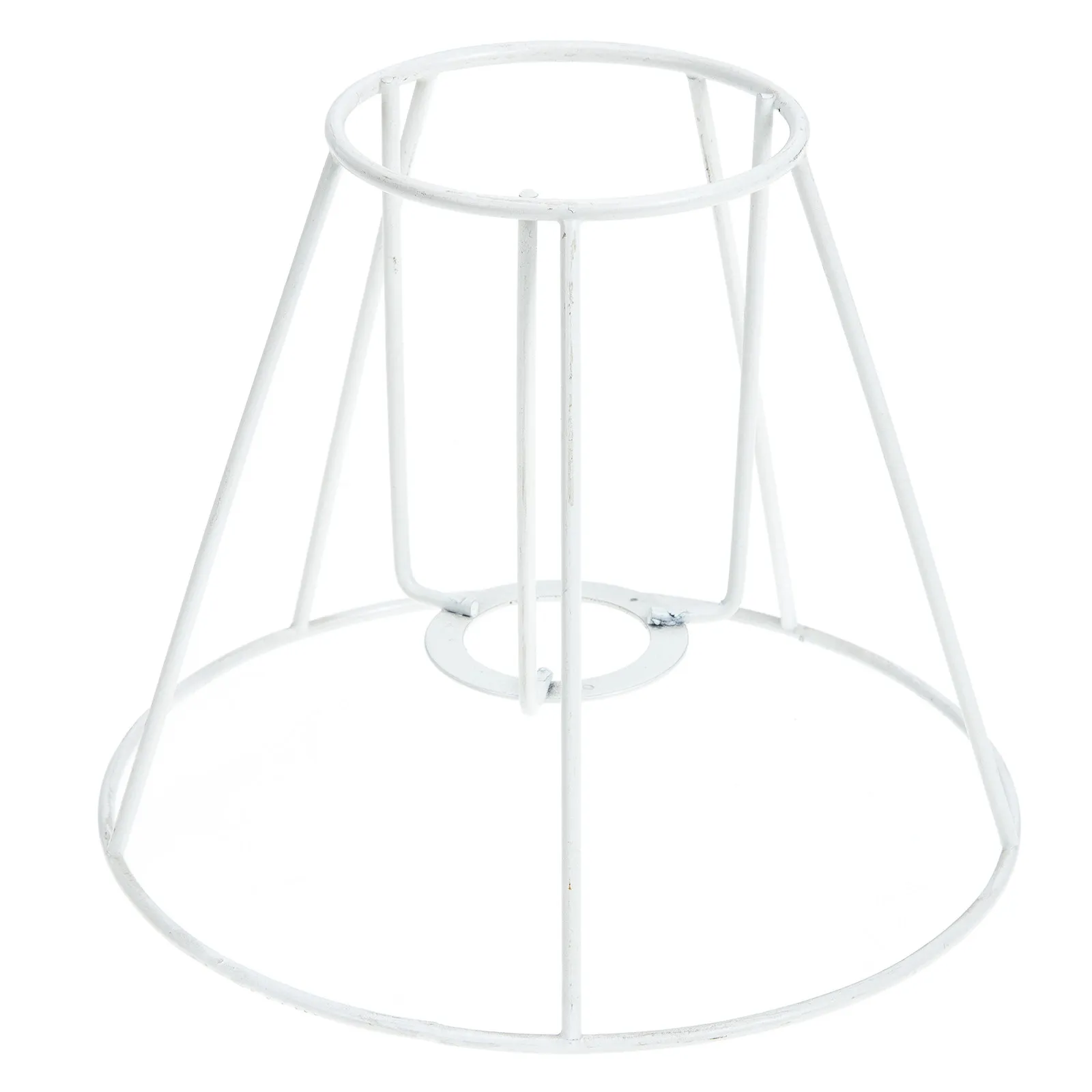 Stable Iron Lampshade Frame Drum Ring Bracket for DIY Table Ceiling Lamp Shade Metal Light Cage Holder Home Decor