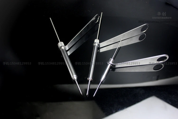 

medical orthopedic instrument cannulated screw nail drill guider sleeve 2.7 3.5 4.04.5 6.5 7.3 hollow screw bone drill Bit guide