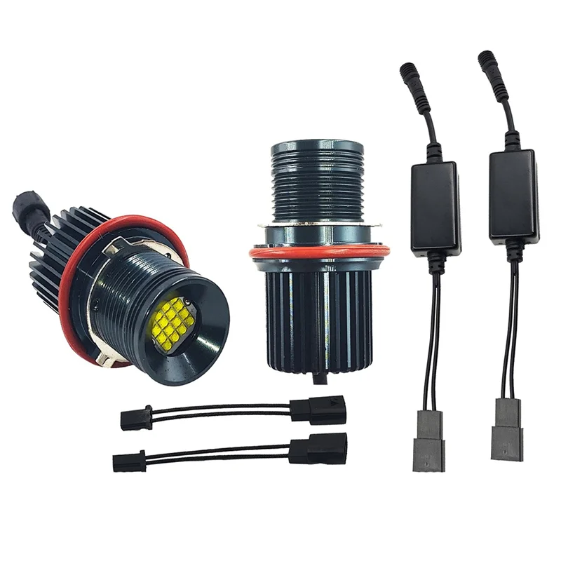 

E39 G80 Headlight Bulb 6000K LED Angel Eyes Lights Canbus Replacement Parts Accessories Fit For BMW