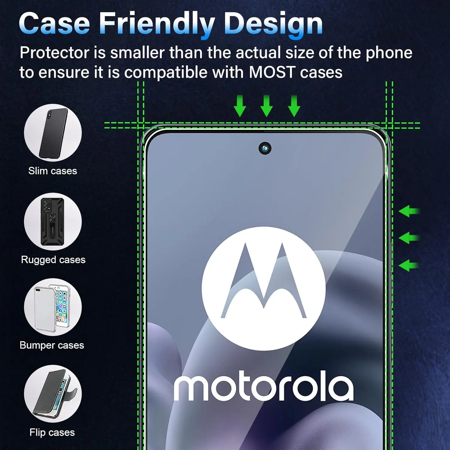 2026 Version For Motorola G86 Power Tempered Glass Screen Protector Glass Film