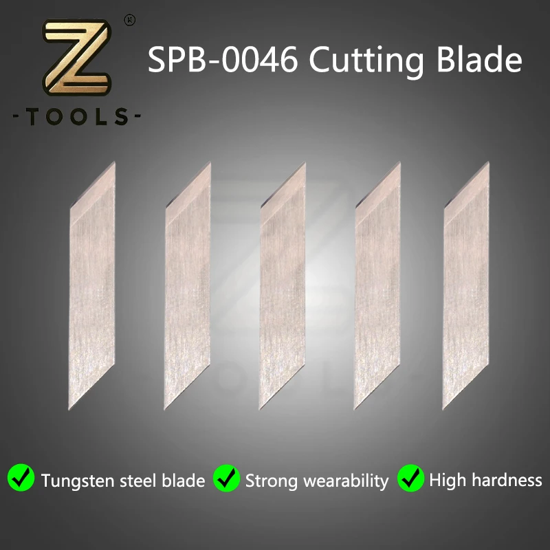 

Твердосплавное режущее лезвие/инструменты для обработки канавок SPB-0046 Вибрирующие режущие инструменты с ЧПУ для кожи