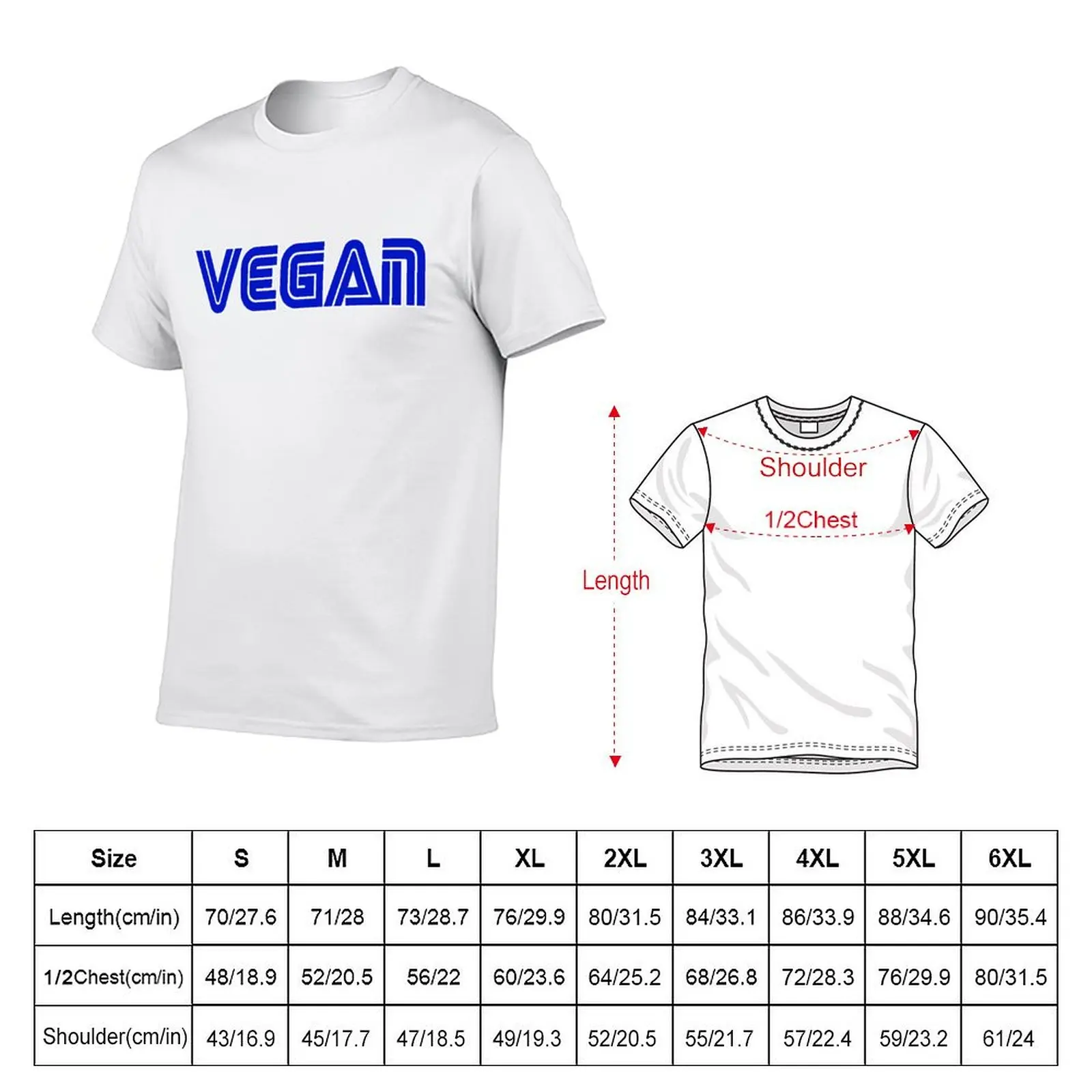 Gamer Vegan T-Shirt Classic Basic Casual T-Shirt view 2