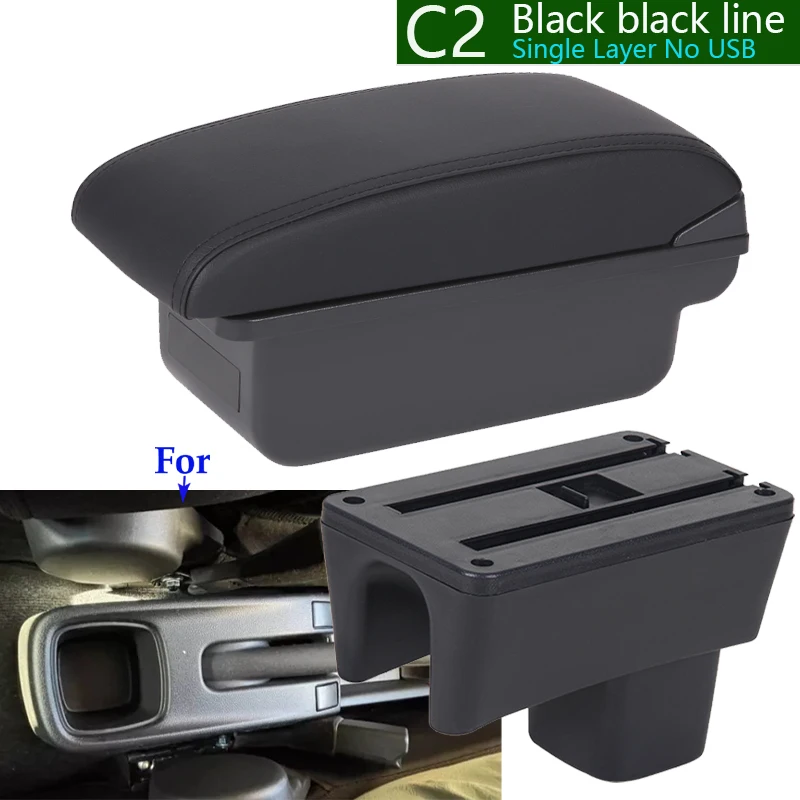 Voor Suzuki Swift Armsteundoos Voor Suzuki Swift Auto Armsteun Auto Opbergbox Arm Bracing Highten Interieurdetails 2005-2025