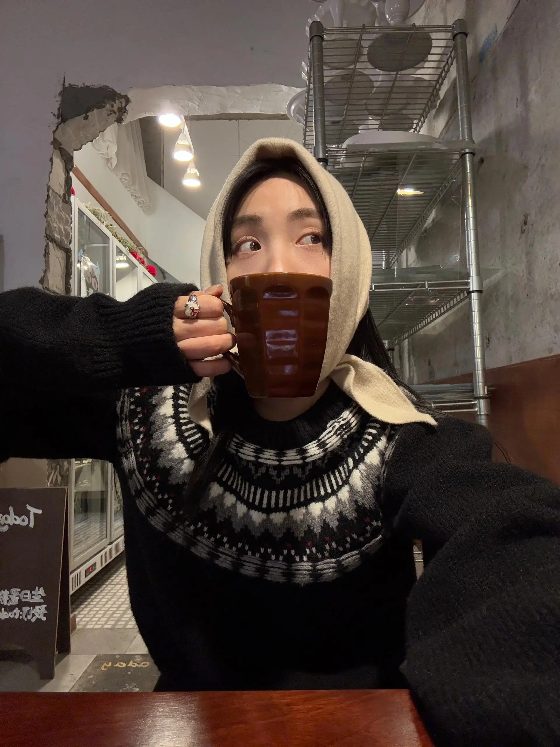 

Модный вязаный свитер в стиле ретро с узором «Феррингтон», женский свободный удлиненный свитер, осенне-зимний, новый, повседневный, удобный