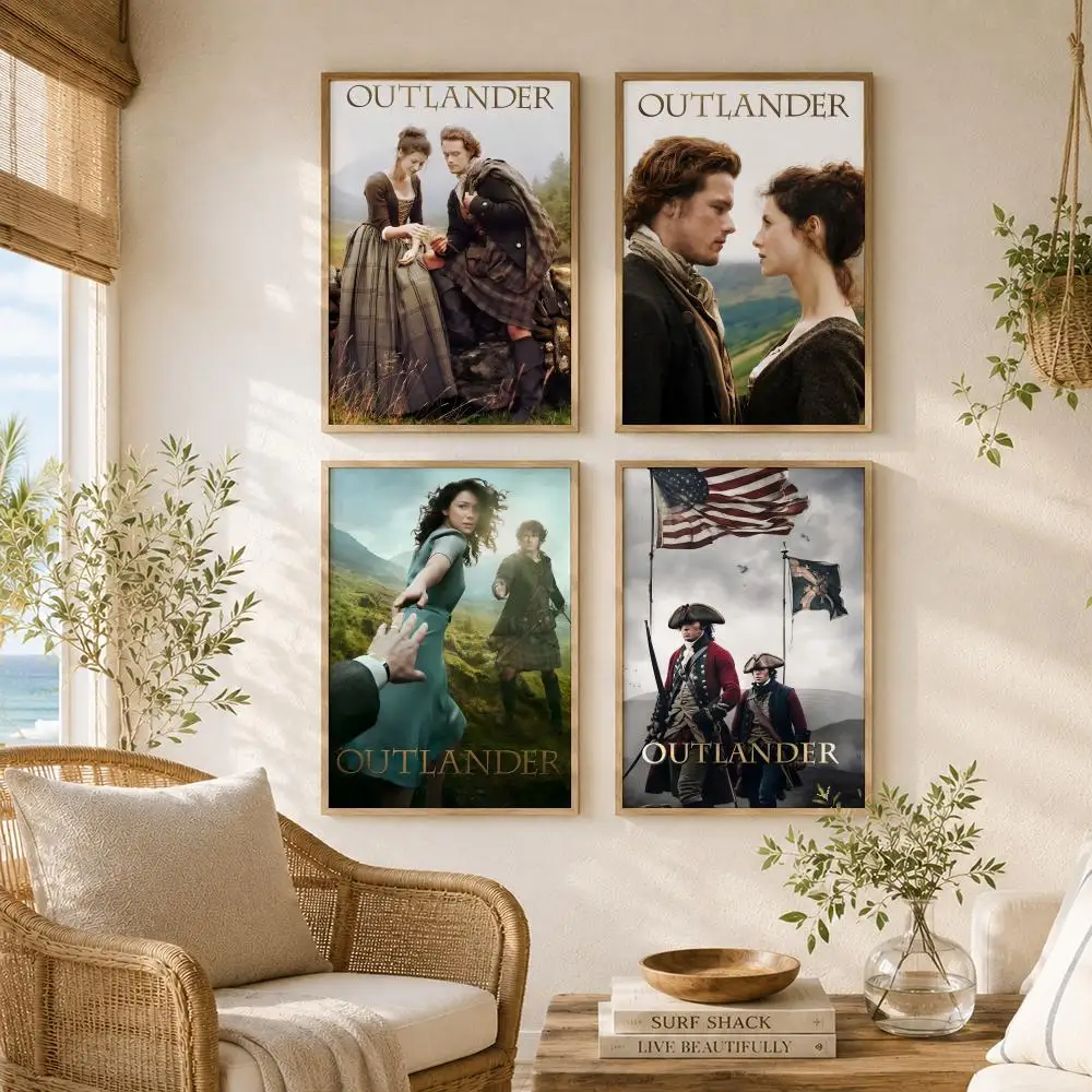 O-outlander Tv Series Painting Calligraphy High-Quality Canvas Wall Mural Crease-Free For Living Room Bedroom Interiors view 2