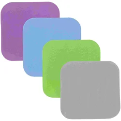 4 Pcs Rubber Bottle Opening Mat Silicone Can Lids Opener Mats Non- Pads Jar Gripper Grippers Multi-use Cup
