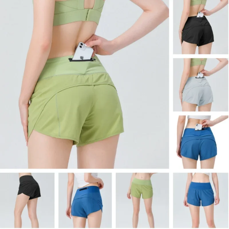 

2024 Classic Yoga Shorts Spring/Summer Gym Exercise Women's Leisure Running Cycling Sports Shorts