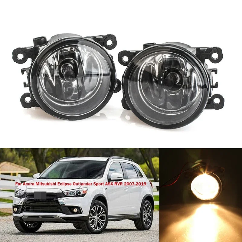 

Bright Halogen Fog Lights With Bulb Car Front Bumper Driving Running Lamp For Acura Mitsubishi Eclipse Outlander MN142091