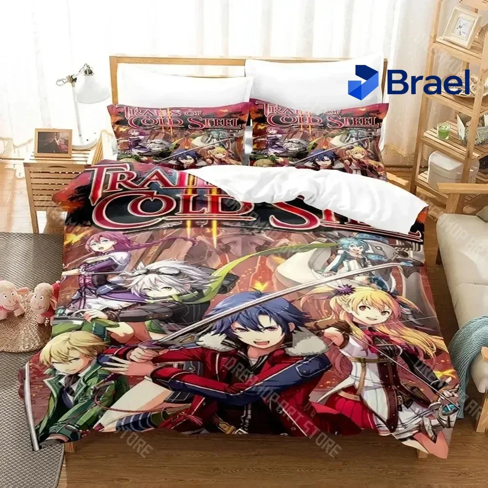 Exquisite 3D Print Legend Of Heroes Bedding Set Duvet Cover Bed Set Quilt Cover Pillowcase Comforter King Queen Size Boys Adult