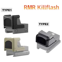 Tactical Killflash Lens Cover RMR Red Dot Sight Scope Protector Optical Mirror Hunting Pistol Rifle Vision Plastic Material