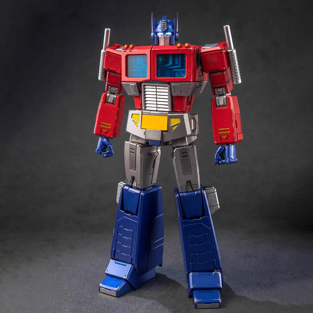 HIPLAY YOLOPARK Transformers G1 - Optimus Alloy Armor AMK PRO Series Kit de modelo de fácil montaje
