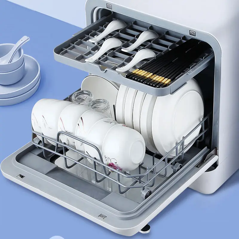 Household Desktop Mini Drawer Dishwasher Portable Kitchen Intelligent Dish Washer Factory Dishwasher Machine