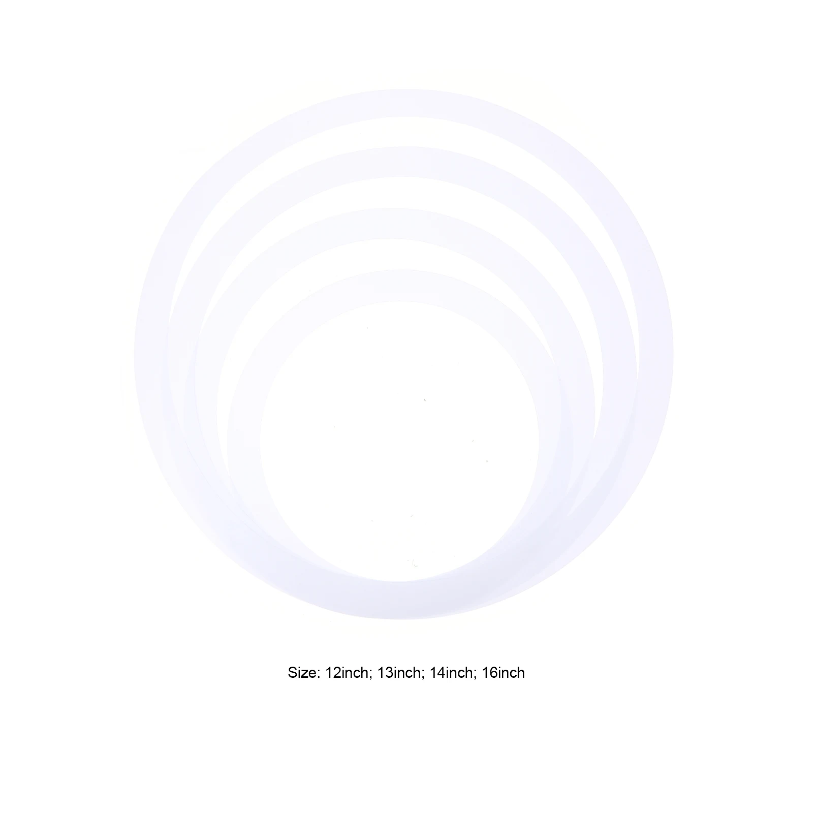 4 قطعة كمين طبل كتم حلقة قسط دائم PC فيلم المواد سهلة حمل الممارسة أداة لمجموعة طبلة المنزل استخدام قرع الملحقات #6