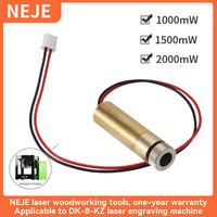 NEJE Laser Module 1000mW 1500mW 2000mW 405nm Laser Head Woodworking Tools for DK-8-KZ Laser Engraving Machine