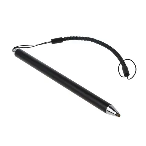 Anti-Lost Lanyard Touch Screen Stylus Pen Fibre Stylus Mesh Micro Fiber Tip Pen For Smart Phone Tablet Write Smoothly Stylus Pen