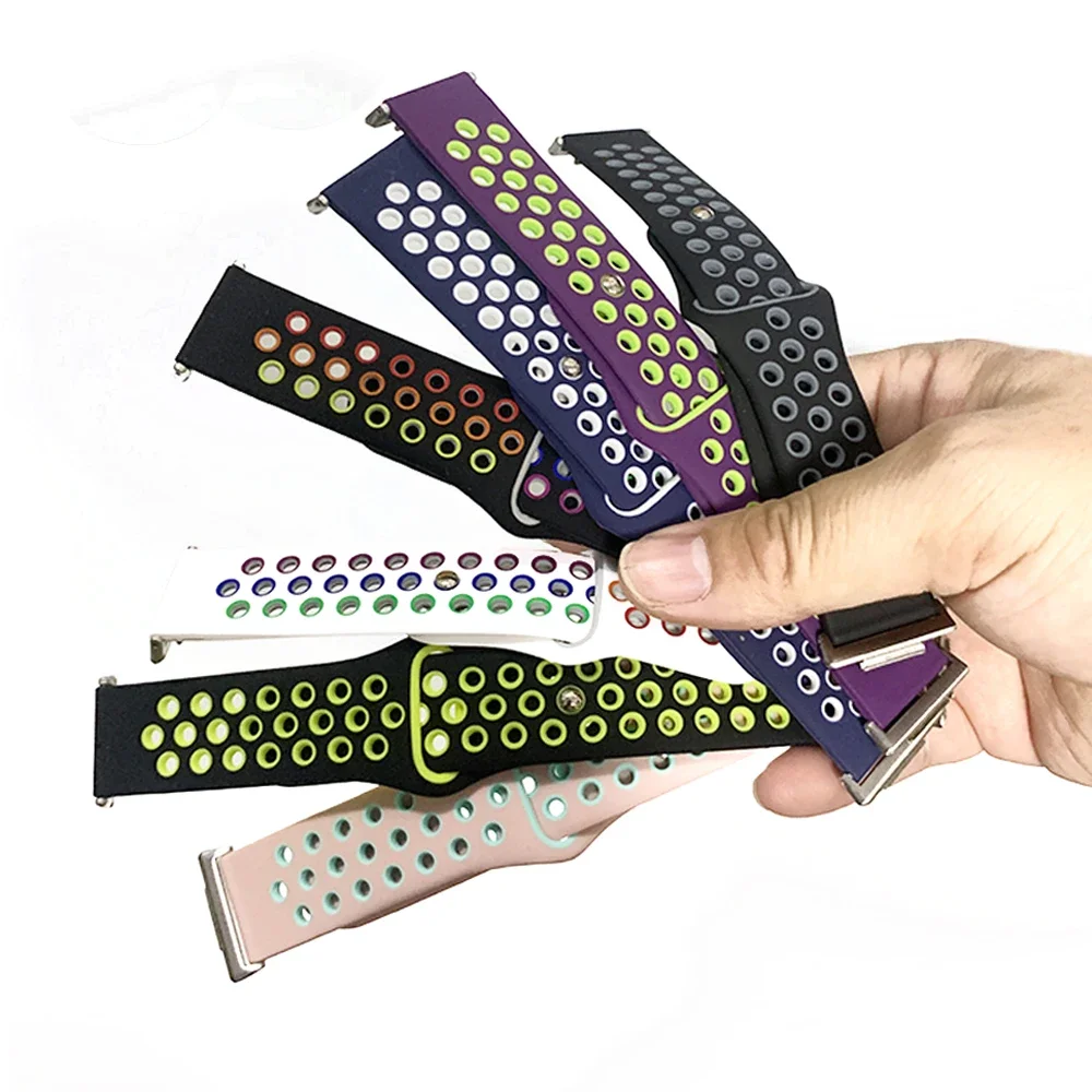 Banda respirável para huawei ajuste 2 cinta relógio inteligente pulseira de silicone esporte correa vitalidade pulseira huawei fit2 novos acessórios