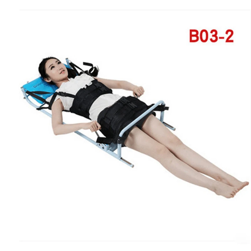 Patented Good Efficent Cervical Spine Lumbar Spine Traction Bed Therapy Massage Body Stretching Device for Lumbago Low Back Pain