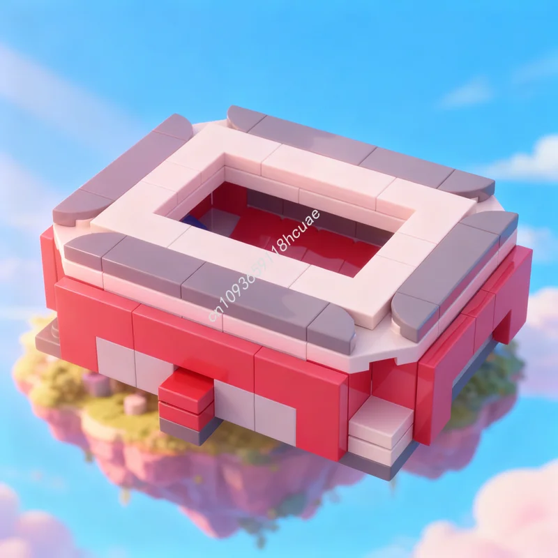 110 pièces MOC Sports Soccer Mewa Arena Mainz Modèle de blocs de construction à assembler Cadeaux de Noël Jouet DIY Idée créative