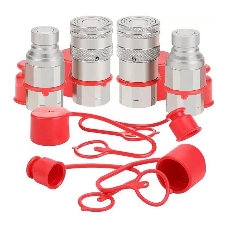 a19f-1sets-raccords-hydrauliques-a-connexion-rapide-1-2-pouce-sae-a-face-plane-pour-chargeur-compact-bobcat