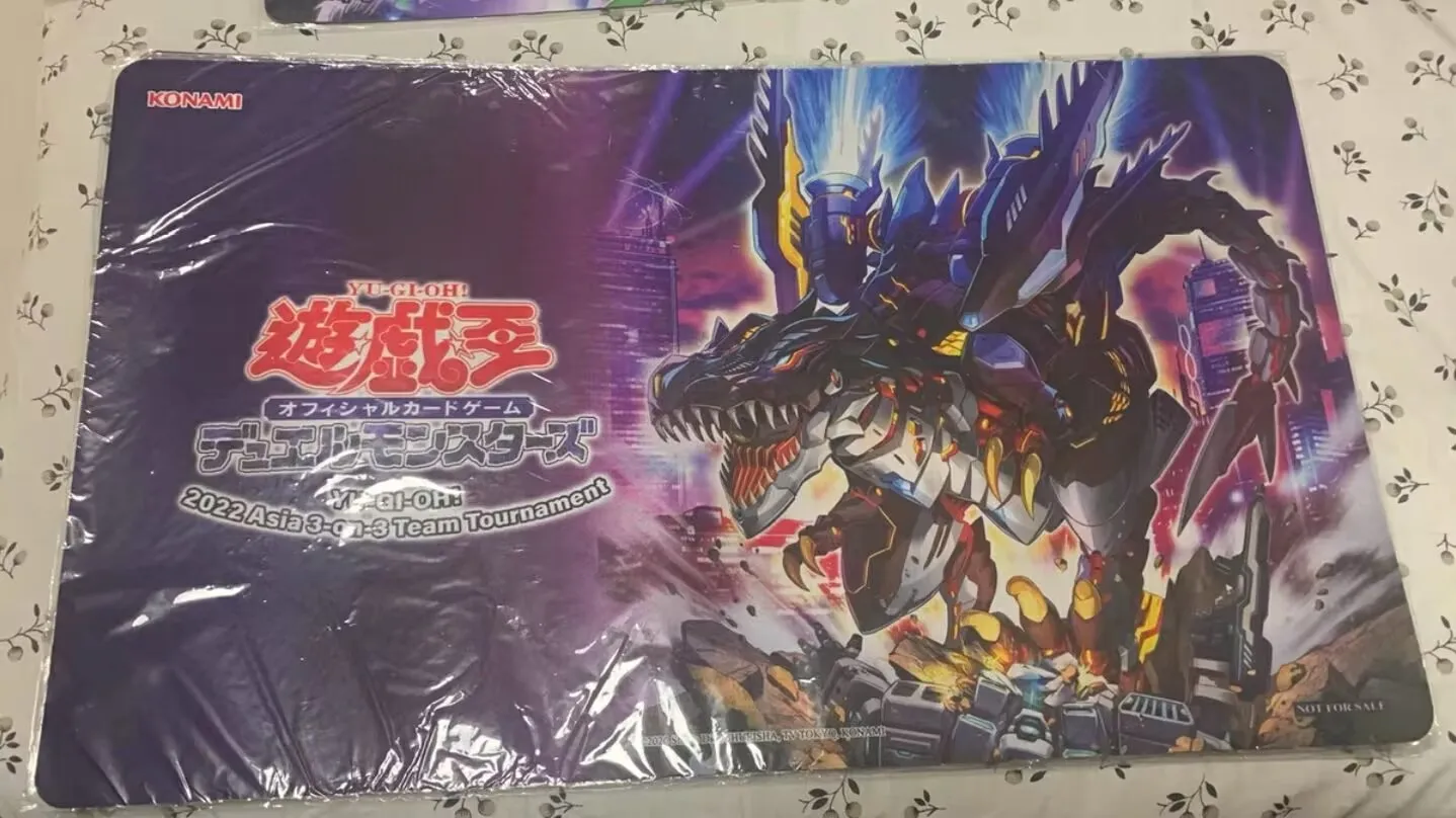 

Yugioh KONAMI Duel Monsters Dinomorphia Rexterm Collection Official Playmat Mat Table Play Pad