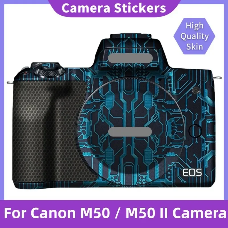 For Canon M50 / M50 II Decal Skin Vinyl Wrap Anti-Scratch Film Camera Body Protective Sticker Coat EOS M50 Mark II 2 M2 M50II