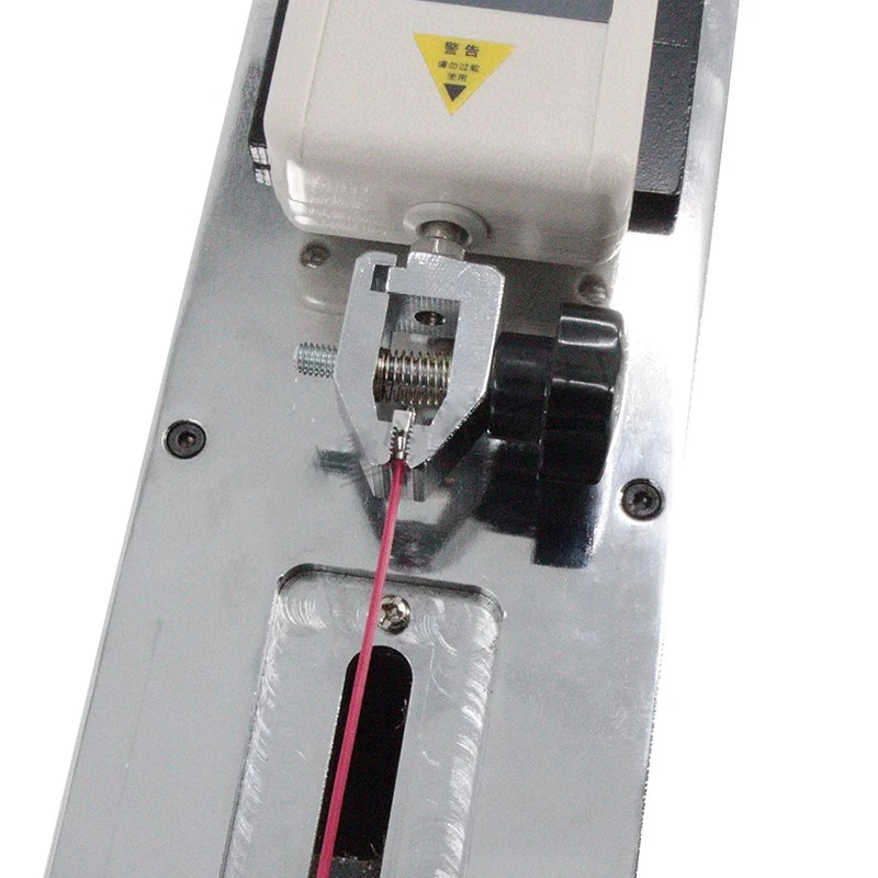 Misuratore di forza push-pull 500N tester di forza di estrazione del terminale del cablaggio dello scaffale di prova orizzontale manuale HP-500 tester