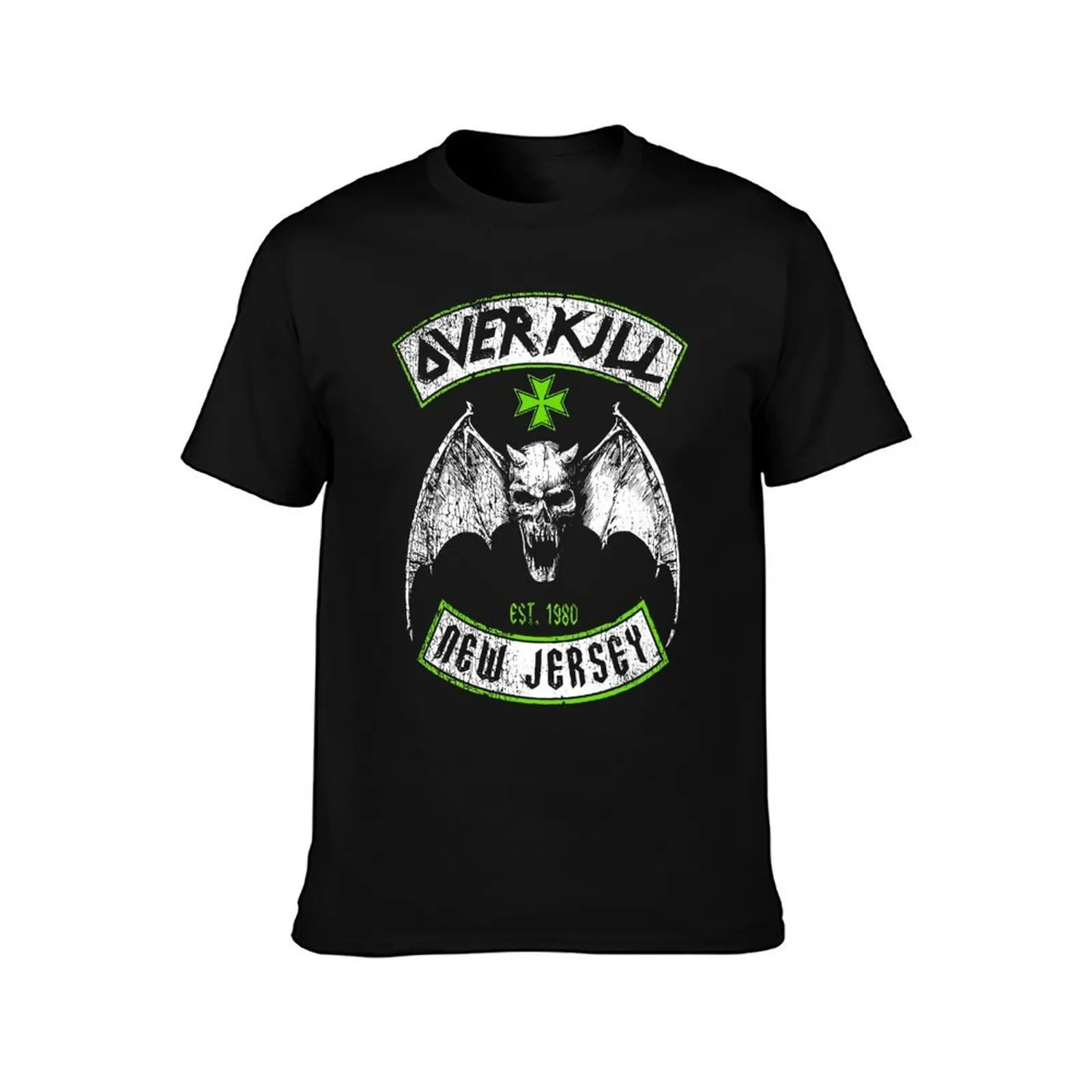 Overkill T-Shirt Casual Loose Fit Short Sleeve T-Shirt