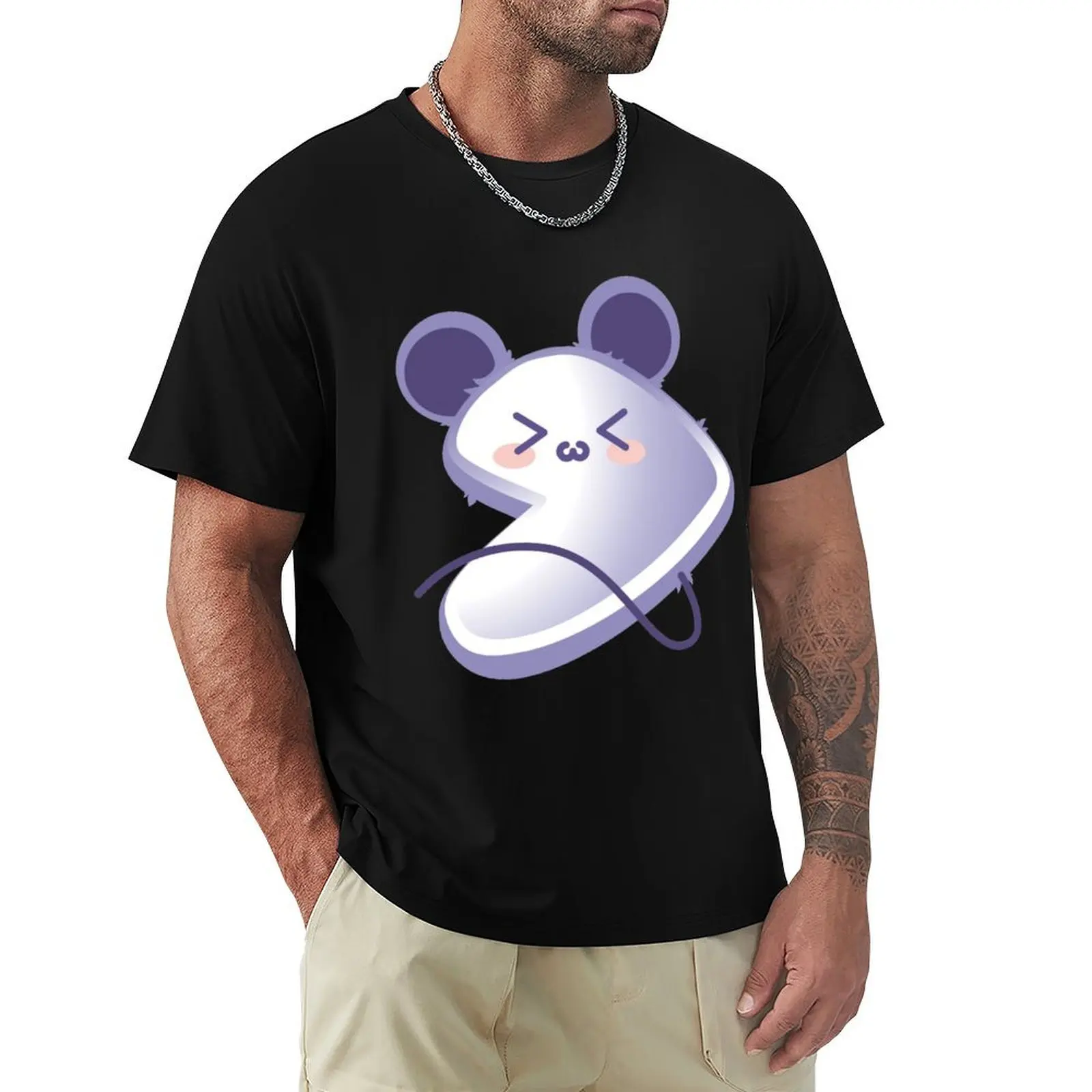 Genchu Gentoo Linux Kawaii Logo ~ Technology T-Shirt Art Pattern Printed Casual Top