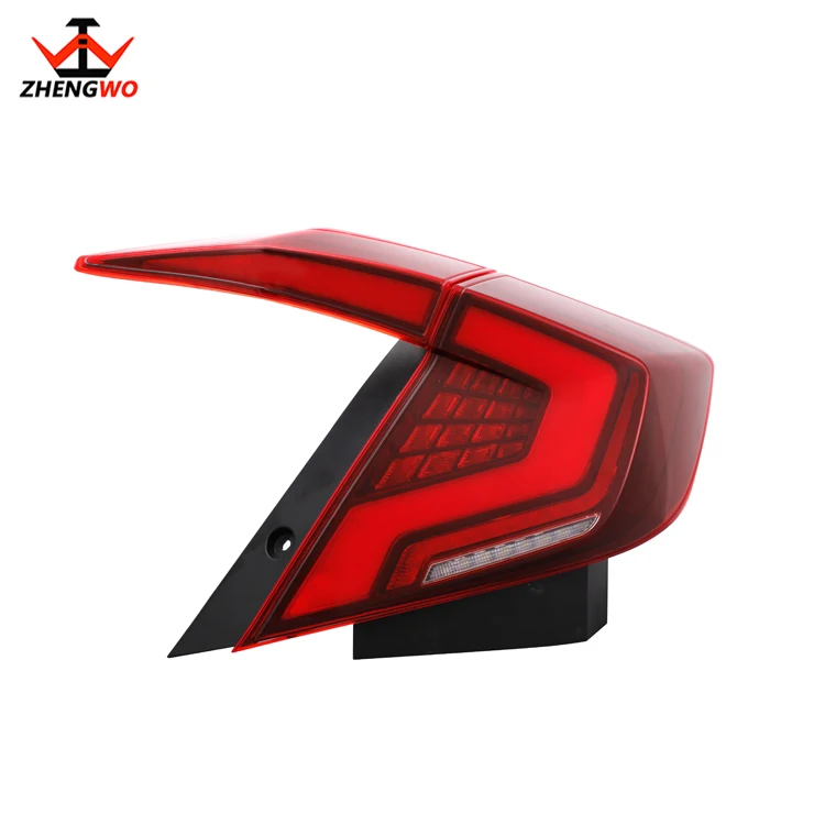 

Zhengwo Factory Modified Led Tail Lights For Honda Civic Back Light Rear Lamp 2016-2021 Fashion Design From China Supplier