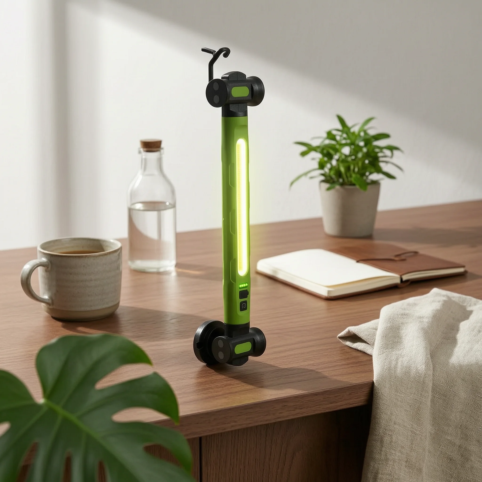 

Hands Free Rechargeable LED Work Light Lighting Jobsite Gear Rechargeable Work Light Portable Slim for Emergency