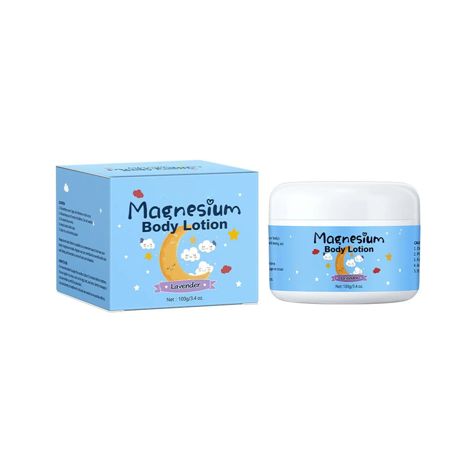 Loción de magnesio para niños, calma para dormir: crema tópica de magnesio, apoya la hora de dormir de los niños, calmante de noche sin melatonina y lavanda
