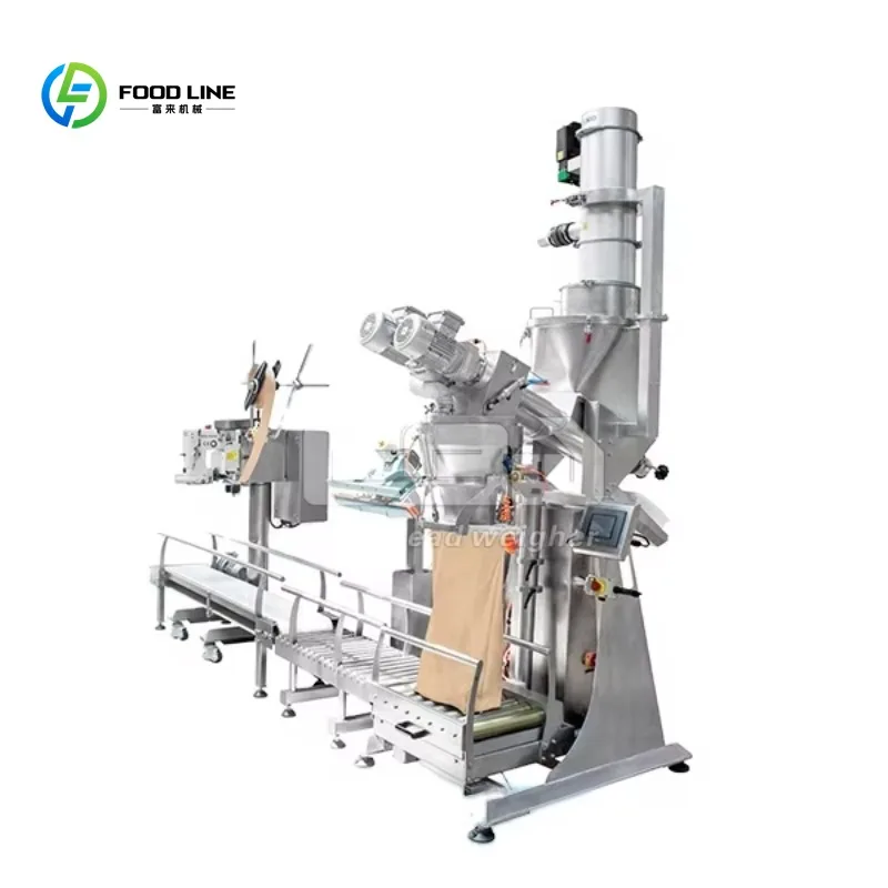 Customized Automatic Granule Powder Filling Machine 1KG 5KG 10kg Packing Machine for Flour Corn Nuts Coffee Cocoa Powder