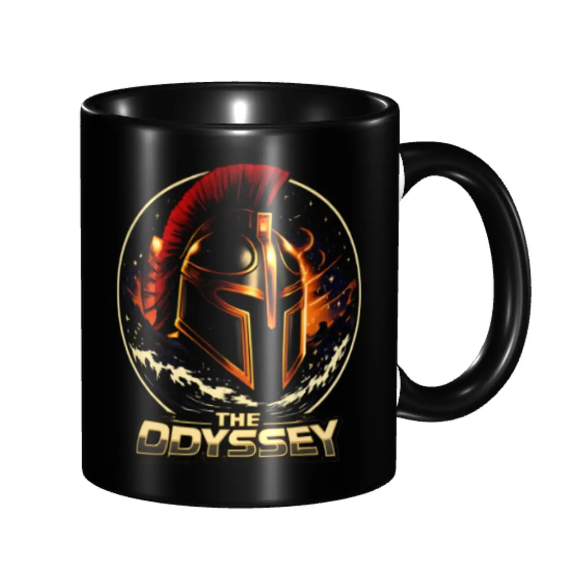 New The Odysseys Helmet The Odysseys Helmet Merch Mugs Funny Tea Cup