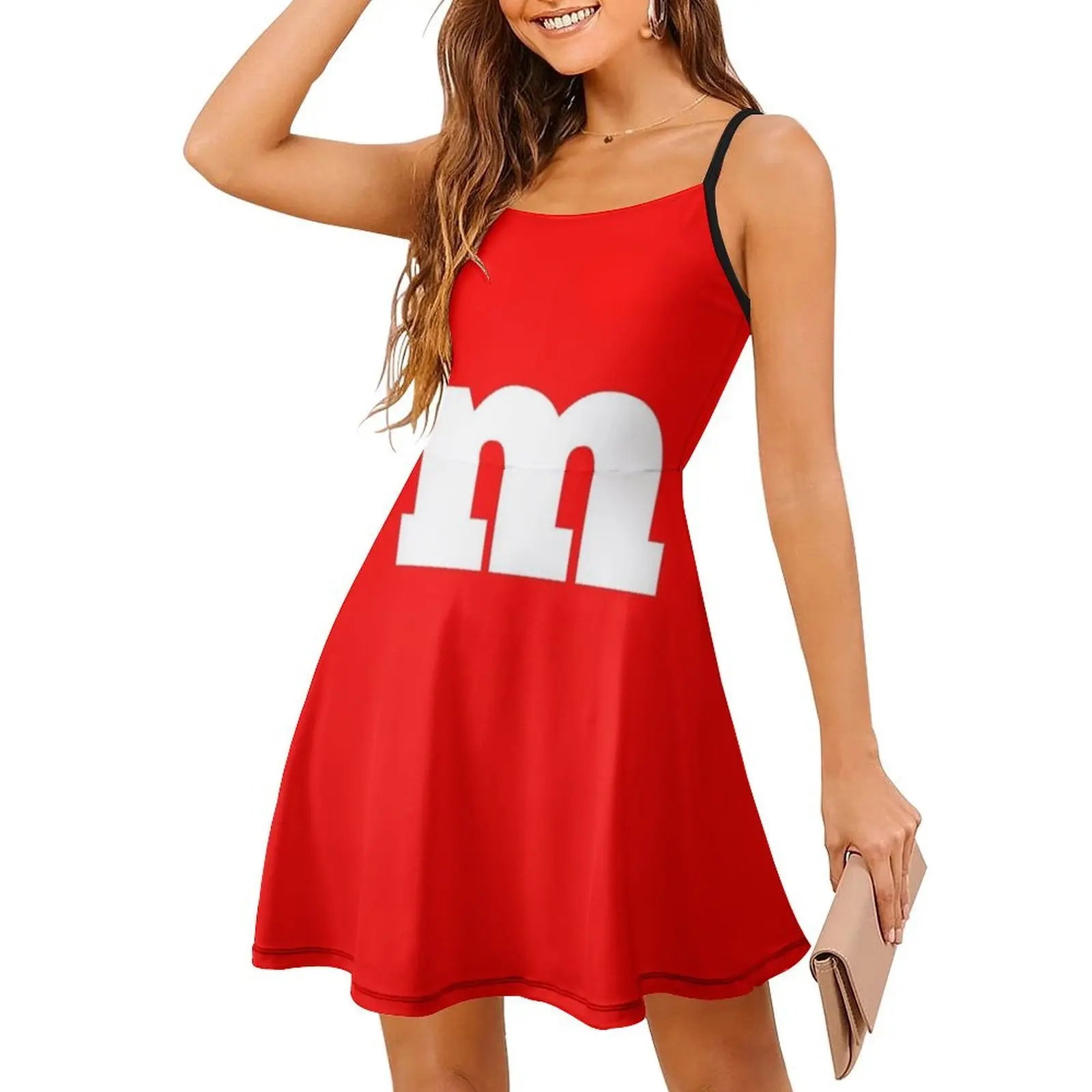 قميص حرف M فستان على الطراز الكوري للنساء فستان كاجوال أنيق للحفلات أو الارتداء اليومي ملابس نسائية M M #3