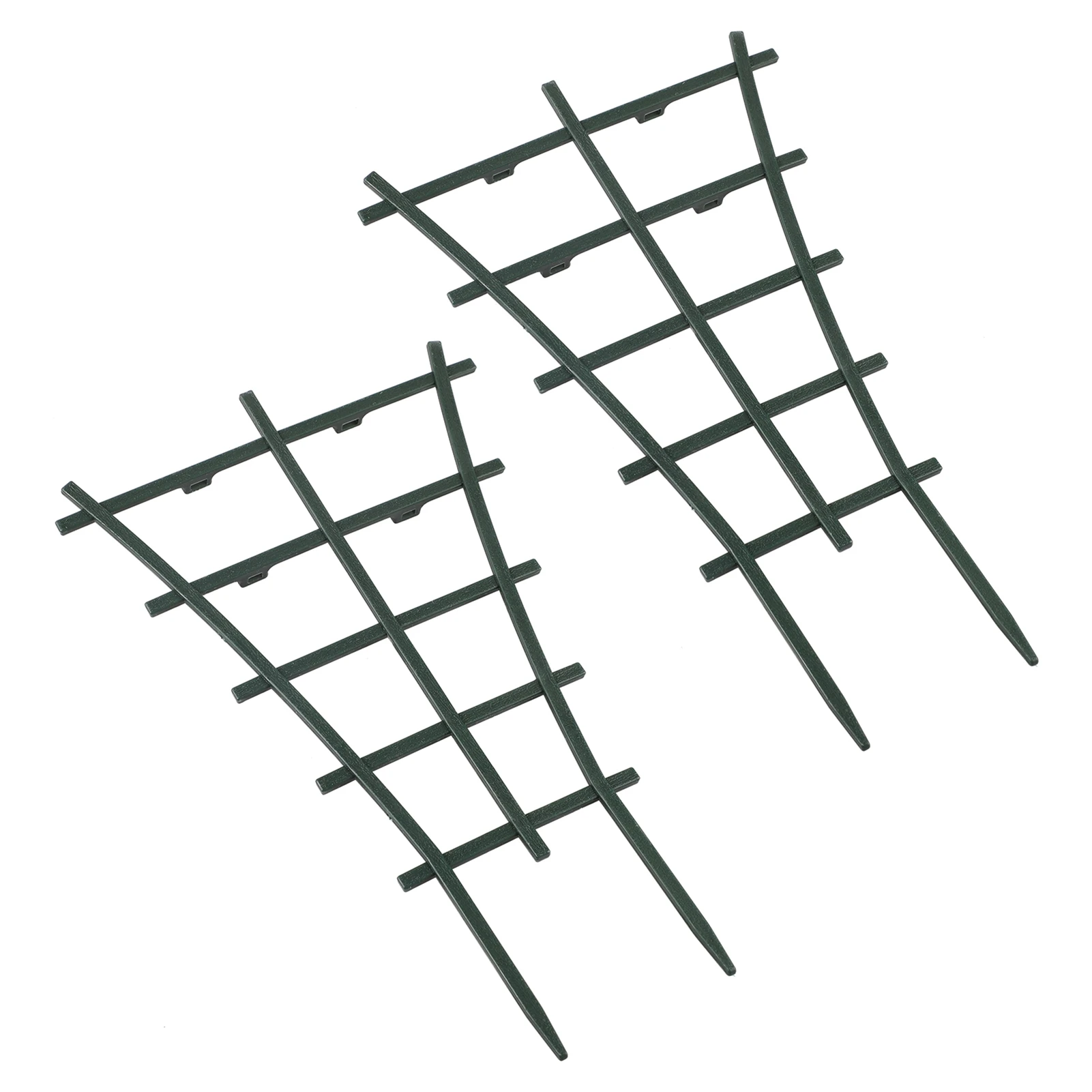 Marco de soporte de plástico para trepar plantas, marco de vid para jardín al aire libre, adecuado para plantas en macetas de jardín, soporte para trepar plantas