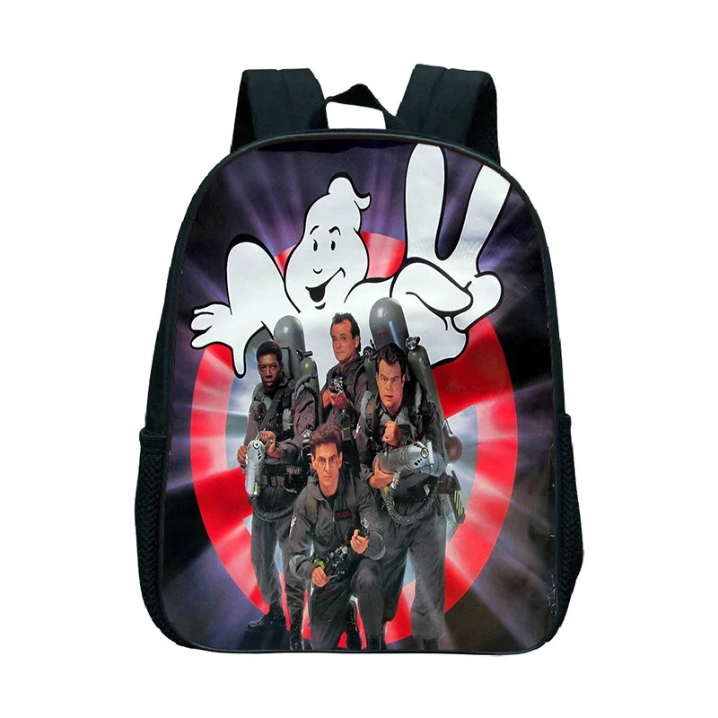 Kids Rugzak Ghostbusters Print Kleuterschool Tassen Jongens Meisjes Schooltassen 12 Inch Schooltas