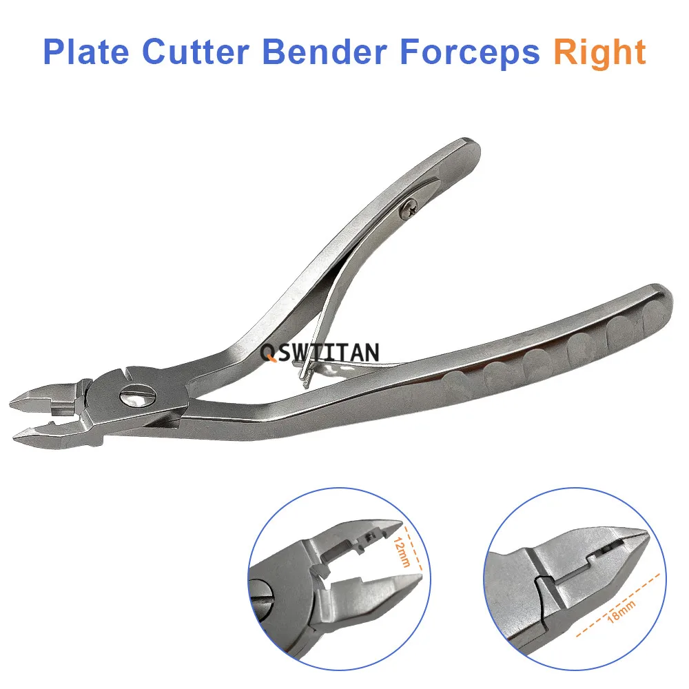 Orthopedic Plate Cutter and Bender for 1.5/2.0mm Plates Maxillofacial Plate Cutter Veterinary Surgical Instruments - view 3